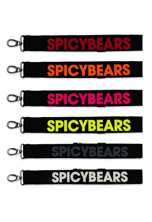 Extra Signature Black SPICYBEARS Strap | Choice of Colors