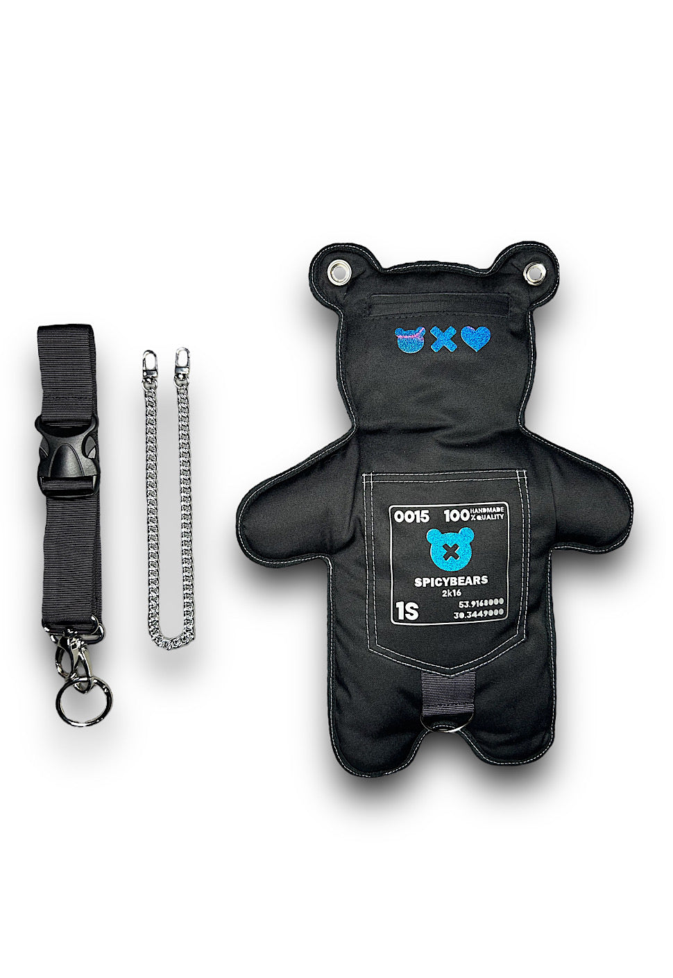 Sprayground Teddy Bear XRAY Anatomy Black Backpack Green Money Bear Bag  SALE | eBay