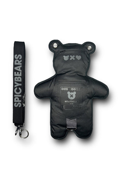 Total Black | Acrylic Bear Bag - SPICYBEARS